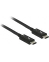 Kabel Thunderbolt 3 Delock M/M 1.5m czarny - nr 9