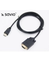 Kabel HDMI SAVIO CL-103 19pin męski - VGA męski 1,8m - nr 10