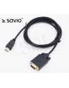 Kabel HDMI SAVIO CL-103 19pin męski - VGA męski 1,8m - nr 4