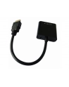 Adapter Gembird HDMI(M) - VGA(F) + Audio - nr 2