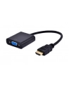 Adapter Gembird HDMI(M) - VGA(F) + Audio - nr 3