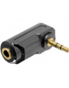 Adapter jack stereo M/F 3.5'' kątowy DELOCK - nr 1