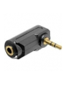 Adapter jack stereo M/F 3.5'' kątowy DELOCK - nr 6