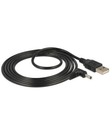 Kabel USB zasilający -> DC 3.5  x 1.35 mm (M) kątowy 90'' 1.5M Delock