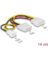 Kabel rozdzielacz zasilania 2XHDD/3 pin DELOCK - nr 14