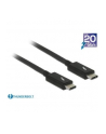 Kabel Thunderbolt 3 Delock M/M 2m czarny - nr 12