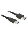 Przedłużacz USB AM-AF 3.0 1.5M czarny Delock - nr 15