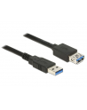 Przedłużacz USB AM-AF 3.0 1.5M czarny Delock - nr 4