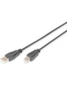 Kabel drukarkowy USB ASSMANN 2.0 A/M - USB B/M, 1,8m, miedź, czarny - nr 17