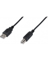 Kabel drukarkowy USB ASSMANN 2.0 A/M - USB B/M, 1,8m, miedź, czarny - nr 18