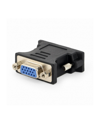 Adapter Gembird DVI-I(M)(24+5)->VGA(15F) czarny