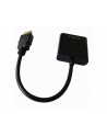 Adapter Gembird HDMI(M) - VGA(F) + Audio - nr 2