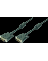 Kabel DVI LogiLink CD0001 2x DVI-D ferryt 2m - nr 16
