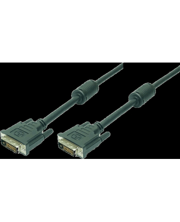 Kabel DVI LogiLink CD0001 2x DVI-D ferryt 2m nr 1
