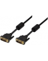 Kabel DVI LogiLink CD0001 2x DVI-D ferryt 2m - nr 17