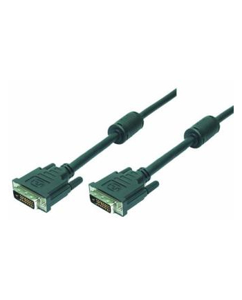 Kabel DVI LogiLink CD0003 2x DVI-D ferryt 5m