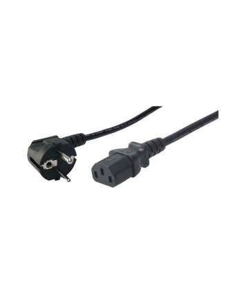 Kabel zasilający LogiLink CP095 Schuko > C13 VDE czarny 3m