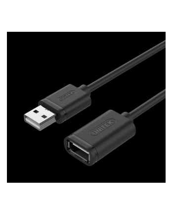 Kabel Unitek przedłużacz USB 2.0 AM-AF 3,0M; Y-C417GBK