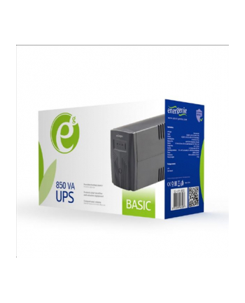 Zasilacz awaryjny UPS ENERGENIE LINE-IN B850VA 2X SCHUKO 230V OUT - uszkodzone opakowanie