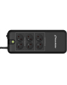 UPS POWER WALKER OFFLINE 600VA 4X PL + 2XPL OUT (LISTWA ZAS) - nr 21