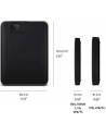WESTERN DIGITAL Dysk WD Elements Portable 1TB USB3.0/USB2.0 Black - nr 140