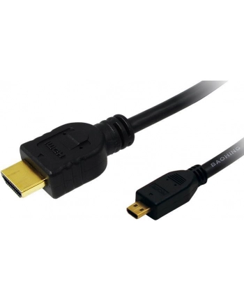 Kabel HDMI LogiLink CH0030 HDMI > micro HDMI 1m nr 2