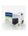 Zasilacz awaryjny UPS ENERGENIE L-INT 650VA 2XIEC 1XSCHUKO 230V RJ11 LCD - otwarte opakowanie - nr 1