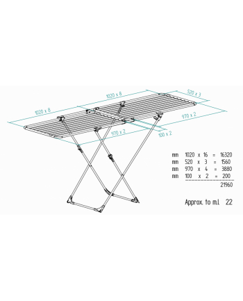 VILEDA Suszarka Double 157245