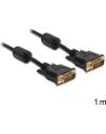 Delock Kabel DVI 24+1, wtyk męski > DVI 24+1, wtyk męski, 1m, czarny - nr 15