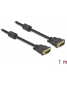 Delock Kabel DVI 24+1, wtyk męski > DVI 24+1, wtyk męski, 1m, czarny - nr 20