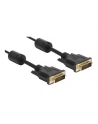 Delock Kabel DVI 24+1, wtyk męski > DVI 24+1, wtyk męski, 1m, czarny - nr 3
