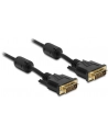 Delock Kabel DVI 24+1, wtyk męski > DVI 24+1, wtyk męski, 1m, czarny - nr 5