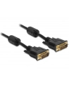 Delock Kabel DVI 24+1, wtyk męski > DVI 24+1, wtyk męski, 1m, czarny - nr 9