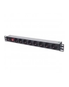 Intellinet Network Solutions Intellinet Listwa zasilająca rack 19'' 1U 250V/16A 8x Schuko 3m włącznik - nr 14
