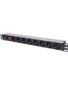 Intellinet Network Solutions Intellinet Listwa zasilająca rack 19'' 1U 250V/16A 8x Schuko 3m włącznik - nr 15