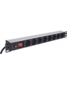 Intellinet Network Solutions Intellinet Listwa zasilająca rack 19'' 1U 250V/16A 8x Schuko 3m włącznik - nr 19