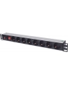Intellinet Network Solutions Intellinet Listwa zasilająca rack 19'' 1U 250V/16A 8x Schuko 3m włącznik - nr 21