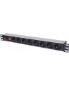 Intellinet Network Solutions Intellinet Listwa zasilająca rack 19'' 1U 250V/16A 8x Schuko 3m włącznik - nr 30