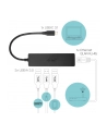 iTec i-tec USB C Slim 3-port HUB Gigabit Ethernet USB 3.0 do RJ-45 3x USB 3.0 - nr 41