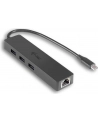 iTec i-tec USB C Slim 3-port HUB Gigabit Ethernet USB 3.0 do RJ-45 3x USB 3.0 - nr 51