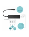 iTec i-tec USB C Slim 3-port HUB Gigabit Ethernet USB 3.0 do RJ-45 3x USB 3.0 - nr 63