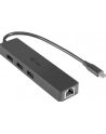 iTec i-tec USB C Slim 3-port HUB Gigabit Ethernet USB 3.0 do RJ-45 3x USB 3.0 - nr 66