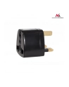 Maclean MCE154 Adapter gniazdo EU na wtyk UK czarna - nr 1