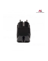 Maclean MCE155 Adapter gniazdo UK na wtyk EU uniwersalny czarny - nr 4