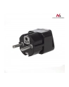 Maclean MCE155 Adapter gniazdo UK na wtyk EU uniwersalny czarny - nr 6