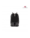 Maclean MCE155 Adapter gniazdo UK na wtyk EU uniwersalny czarny - nr 7