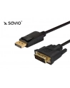 SAVIO CL-106 Cable displayPort to DVI 1,8m - nr 9