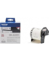 Taśma Brother Continuous Paper roll 62mm Black & Red on white - nr 23
