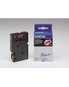 Taśma Brother 9mm BLACK ON RED TAPE - nr 17