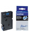 Taśma Brother 12mm BLACK ON BLUE TAPE - nr 15